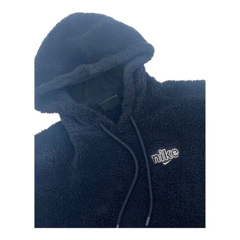 Nike Black Nubby Fleece Hoodie Women’s‎ XS